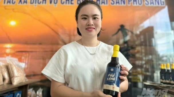 The female cooperative director exports fish sauce to Australia